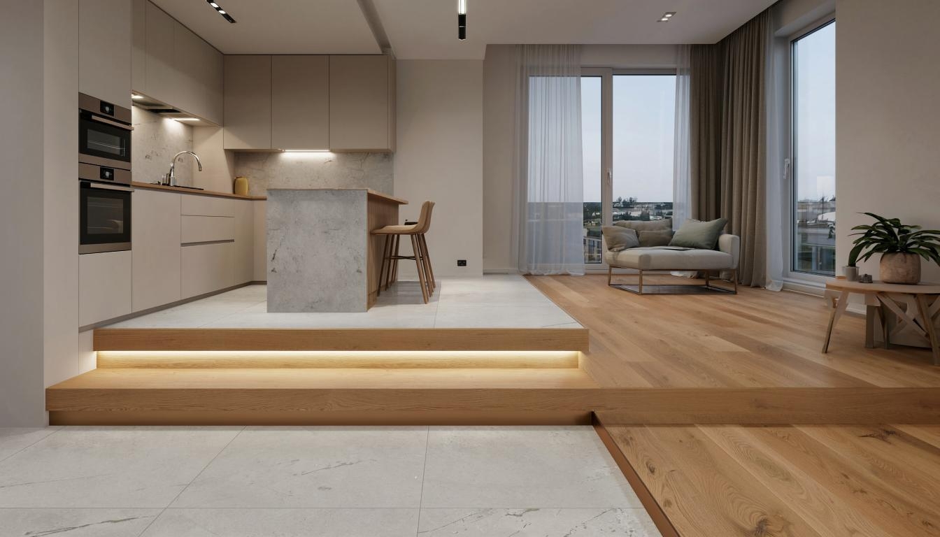 Игра с уровнями и материалами