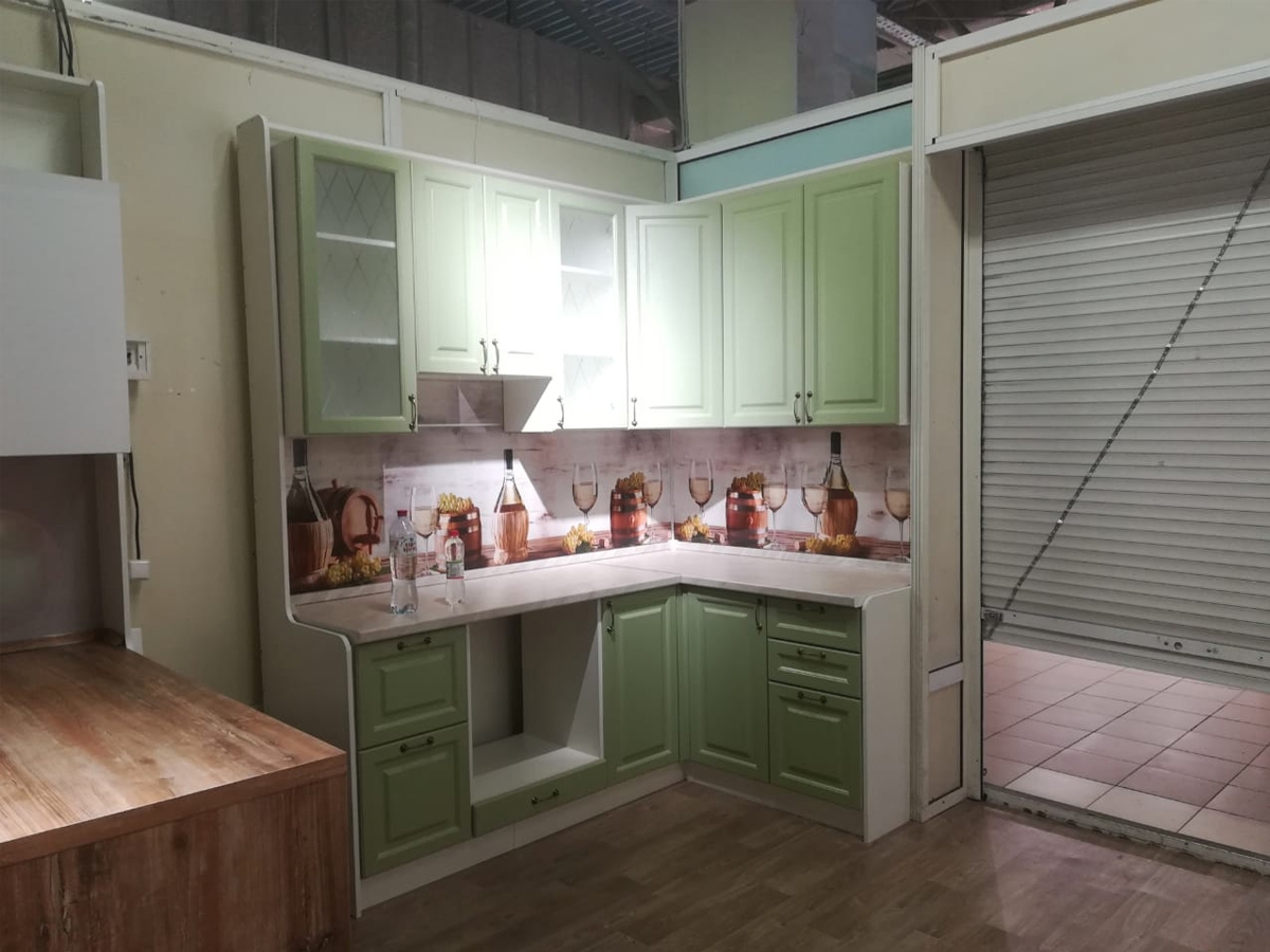 Купить Кухня Ницца 2м Sale, цвет дуб фактурный оливковый, арт. 76603 ...