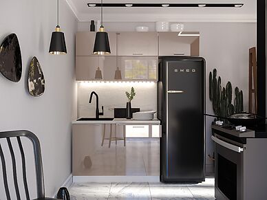 Кухонный гарнитур Валерия-М длина 1,8 м в стиле минимализм