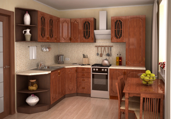 Стилевые решения кухонной мебели